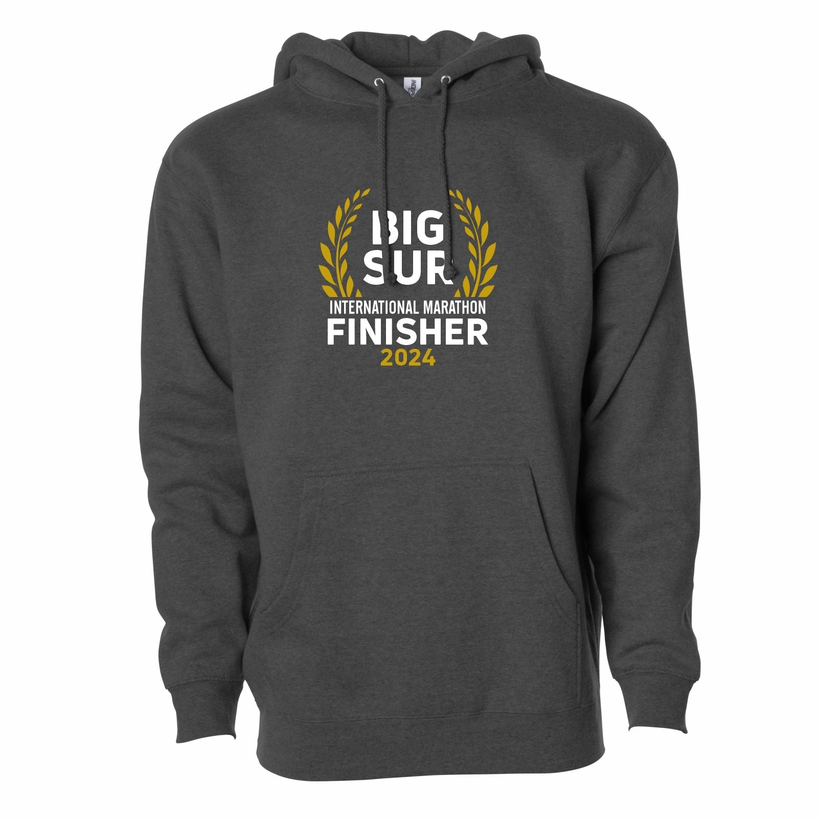 BSIM Unisex Heavy Hoody -Charcoal- 2024 Finisher – Big Sur