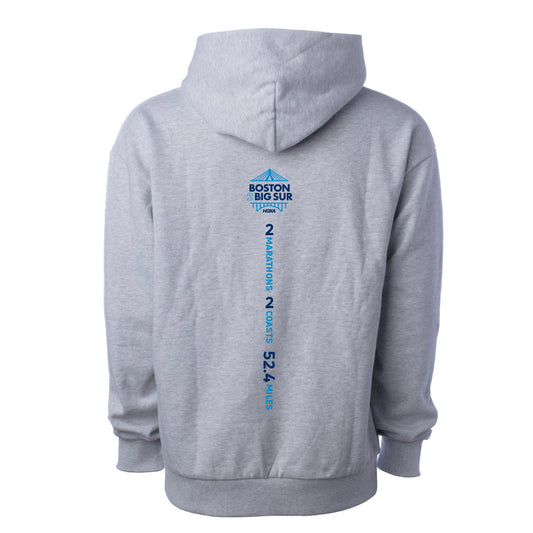 B2BS Unisex Fleece Hoody -Grey Heather- LCP