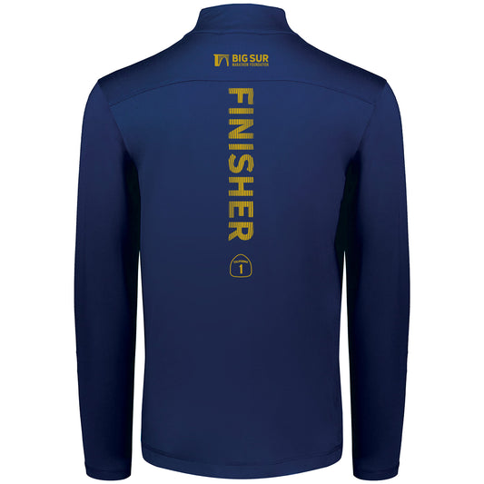 BSIM Men's Suede Knit 1/2 Zip -Navy- 2026 Finisher