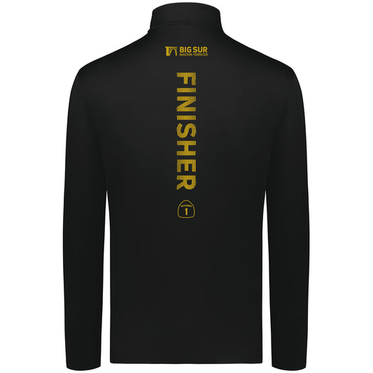 BSIM Men's UPF50 1/4 Zip -Black- 2026 Finisher