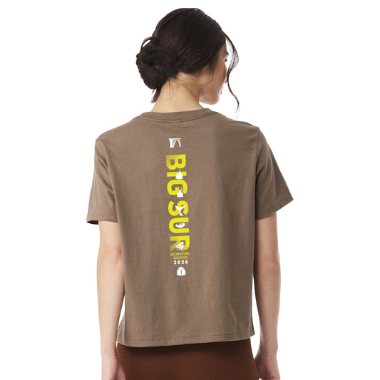 BSIM Women's Heavyweight Tee -Brown- 2026 Course