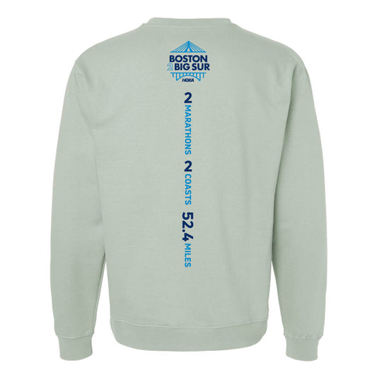 B2BS Adult Fleece Crew -Dusty Sage- LCP