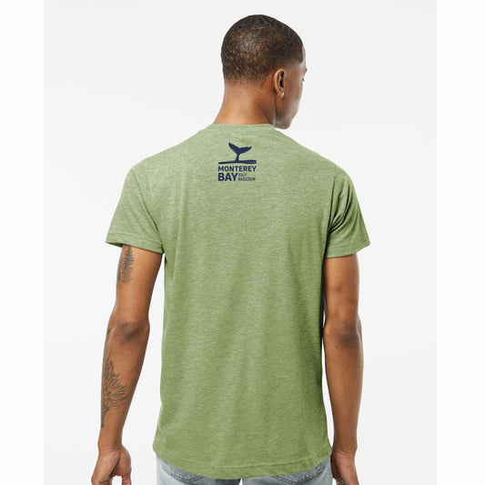MBH Adult Fashion Tee -Heather Green- Sunset