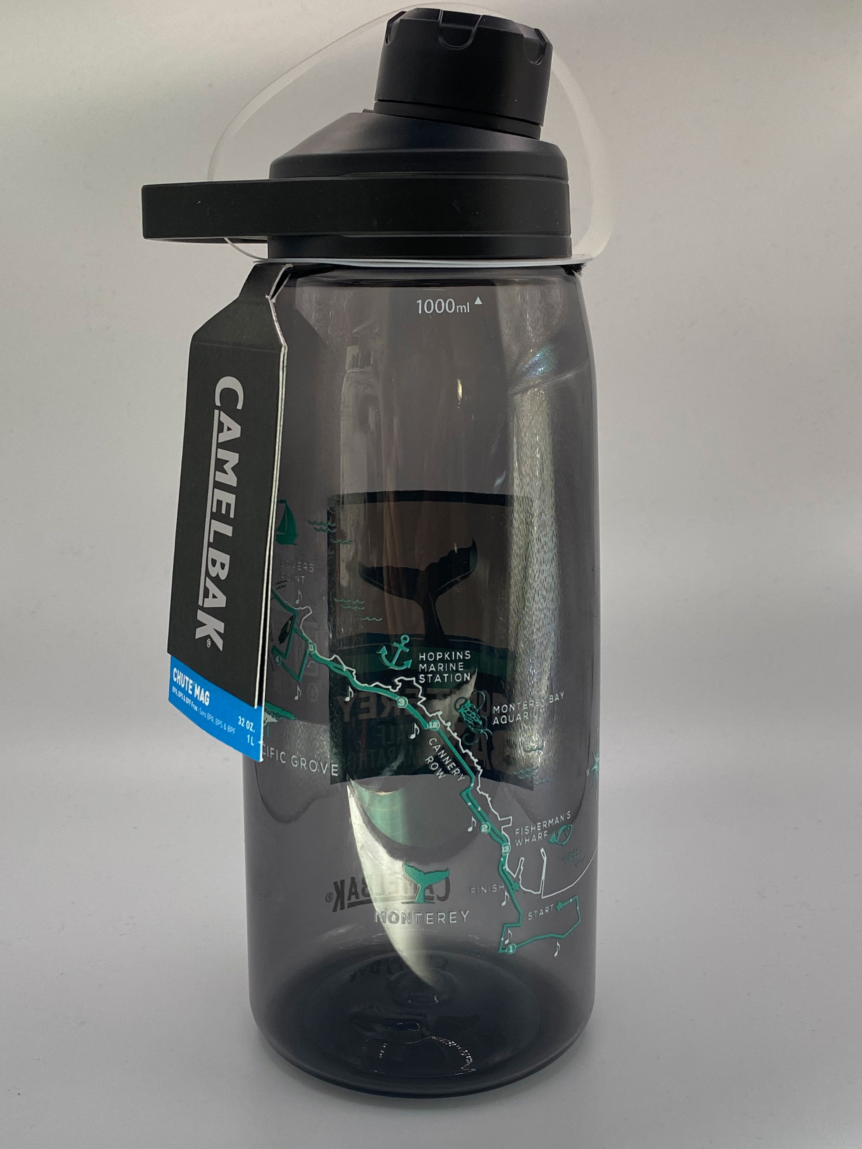 at tilføje kulhydrat skal MBHM Camelbak Tritan Chute 1L Mag Water Bottle - Charcoal – Big Sur  Marathon Foundation Store