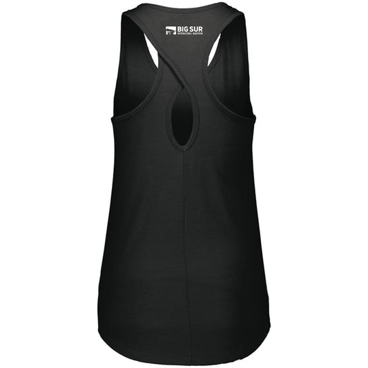 BSIM Women's Lux Triblend Tank -Black- Label