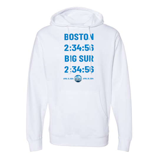 B2BS Unisex Fleece Hoody -White- 2024 Finisher