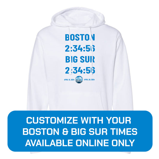 B2BS Unisex Fleece Hoody -White- 2024 Finisher