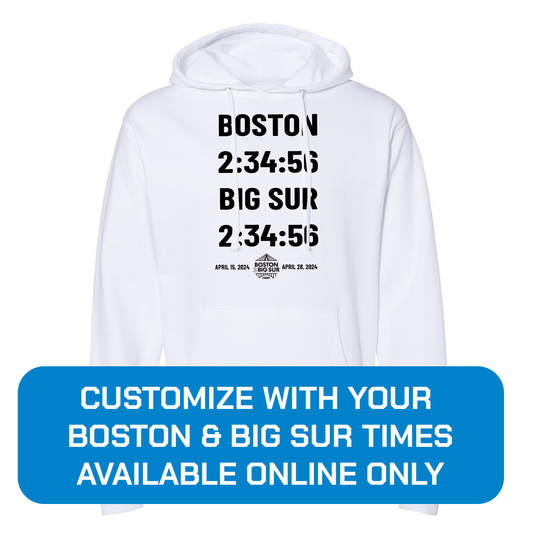 B2BS Unisex Fleece Hoody -White- 2024 Finisher