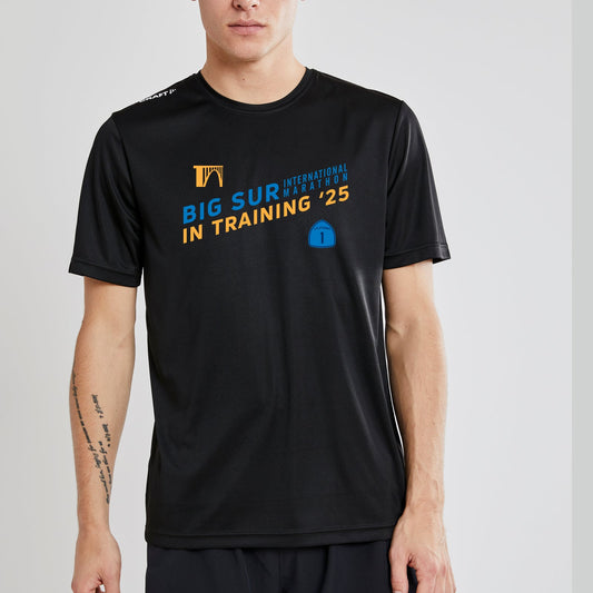 BSIM Men's Tech Craft Tee -Black- 2025 In Training