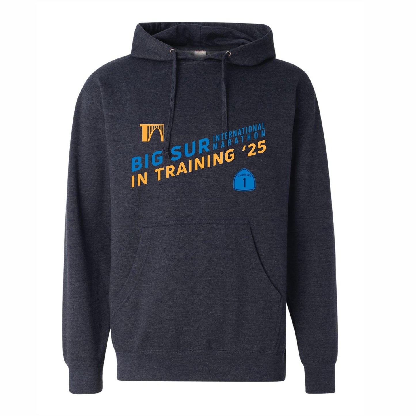 BSIM Unisex Fleece Hoody -Navy Heather- 2025 In Training