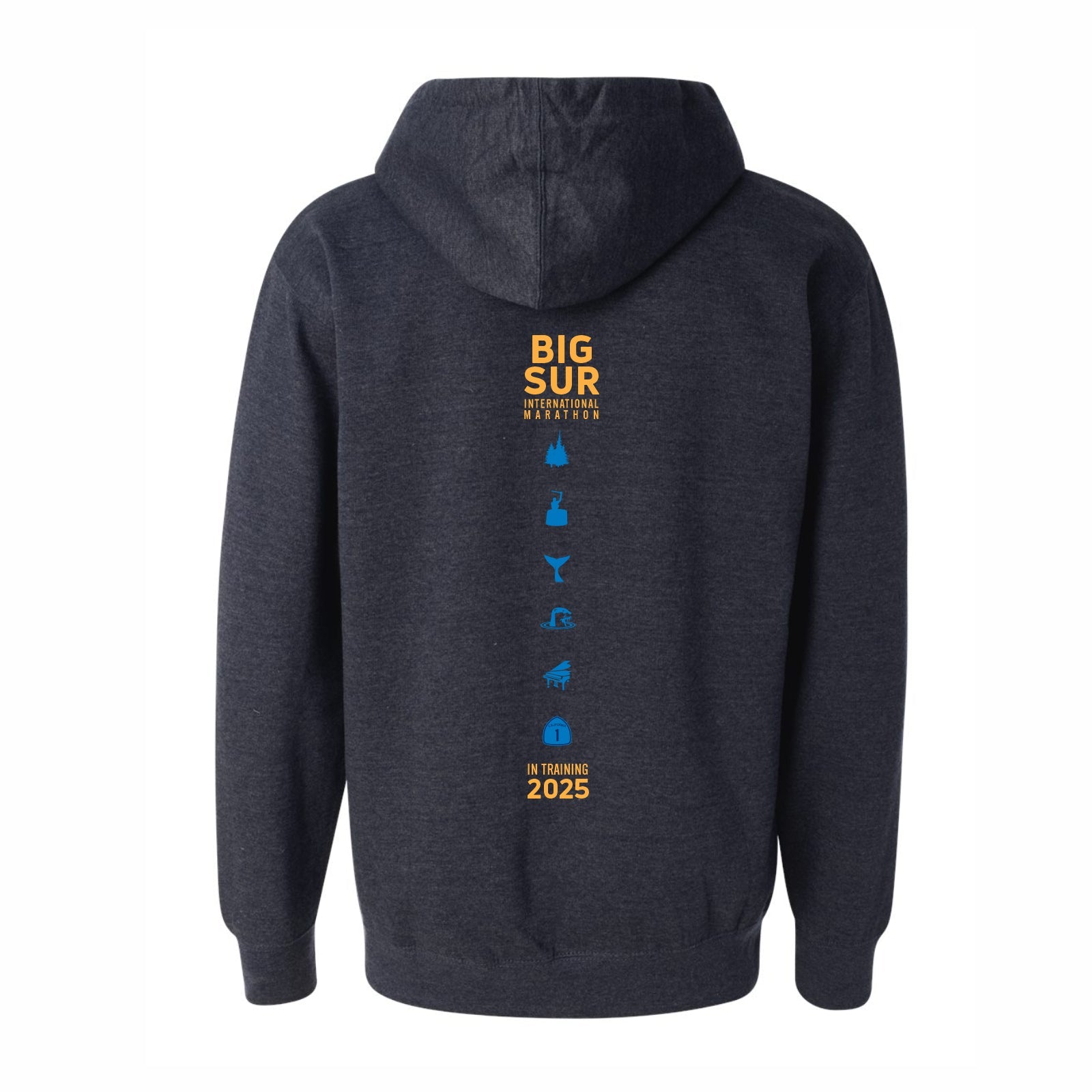 BSIM Unisex Fleece Hoody -Navy Heather- 2025 In Training