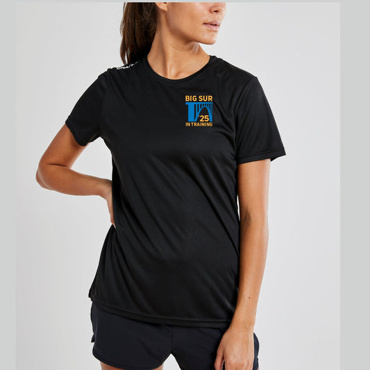 BSIM Women's Tech Craft Tee -Black- 2025 In Training