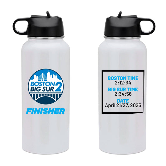 BSIM 2025 Finisher Water Bottle -White 32 OZ