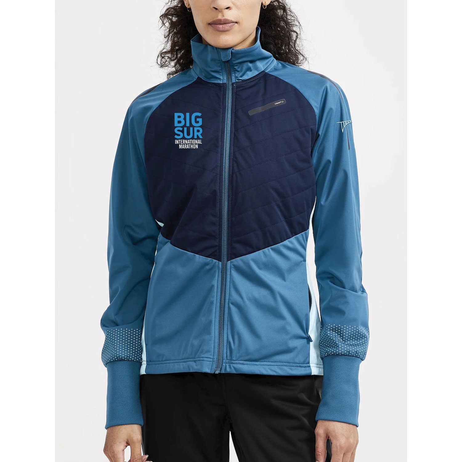 BSIM Women's CRAFT Zip Soft Shell -Universe- Embroidery