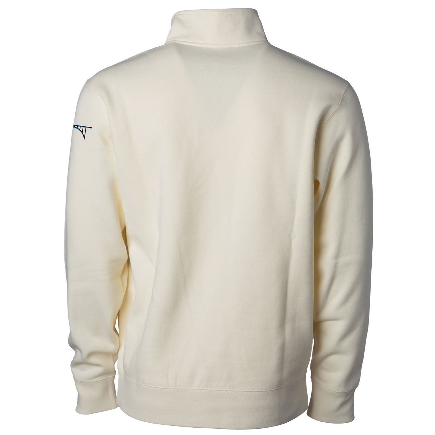 BSIM Adult Fleece 1/4 Zip -Bone- Embroidery