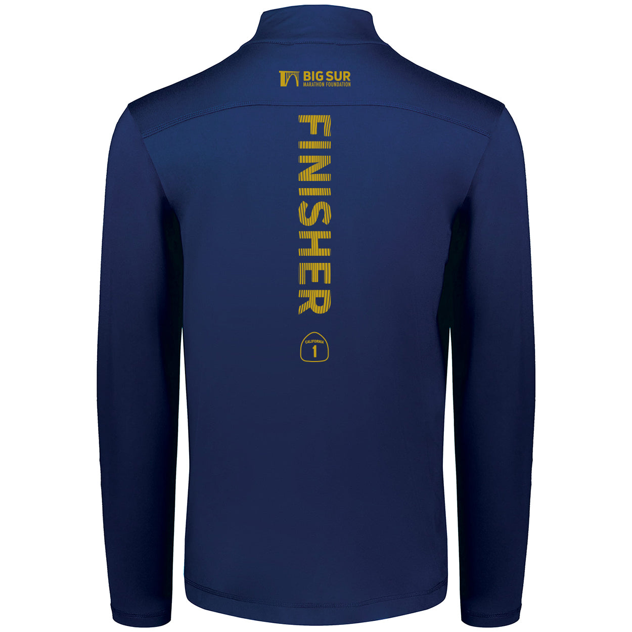 BSIM Men's Suede Knit 1/2 Zip -Navy- 2026 Finisher