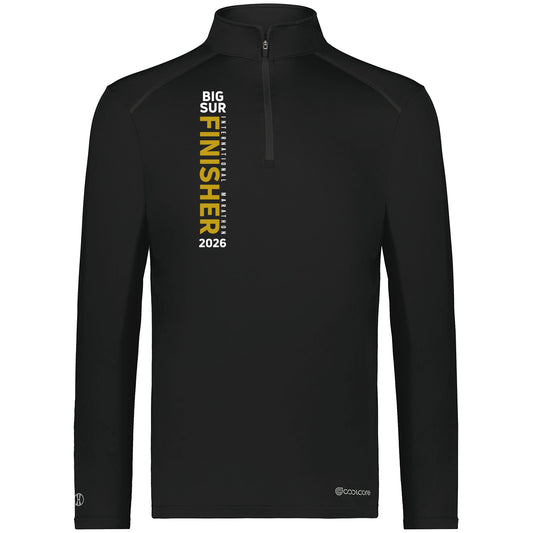 BSIM Men's UPF50 1/4 Zip -Black- 2026 Finisher