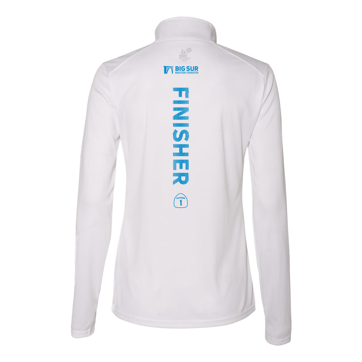 BSIM Women's Tech 1/4 Zip -White- 2026 Finisher