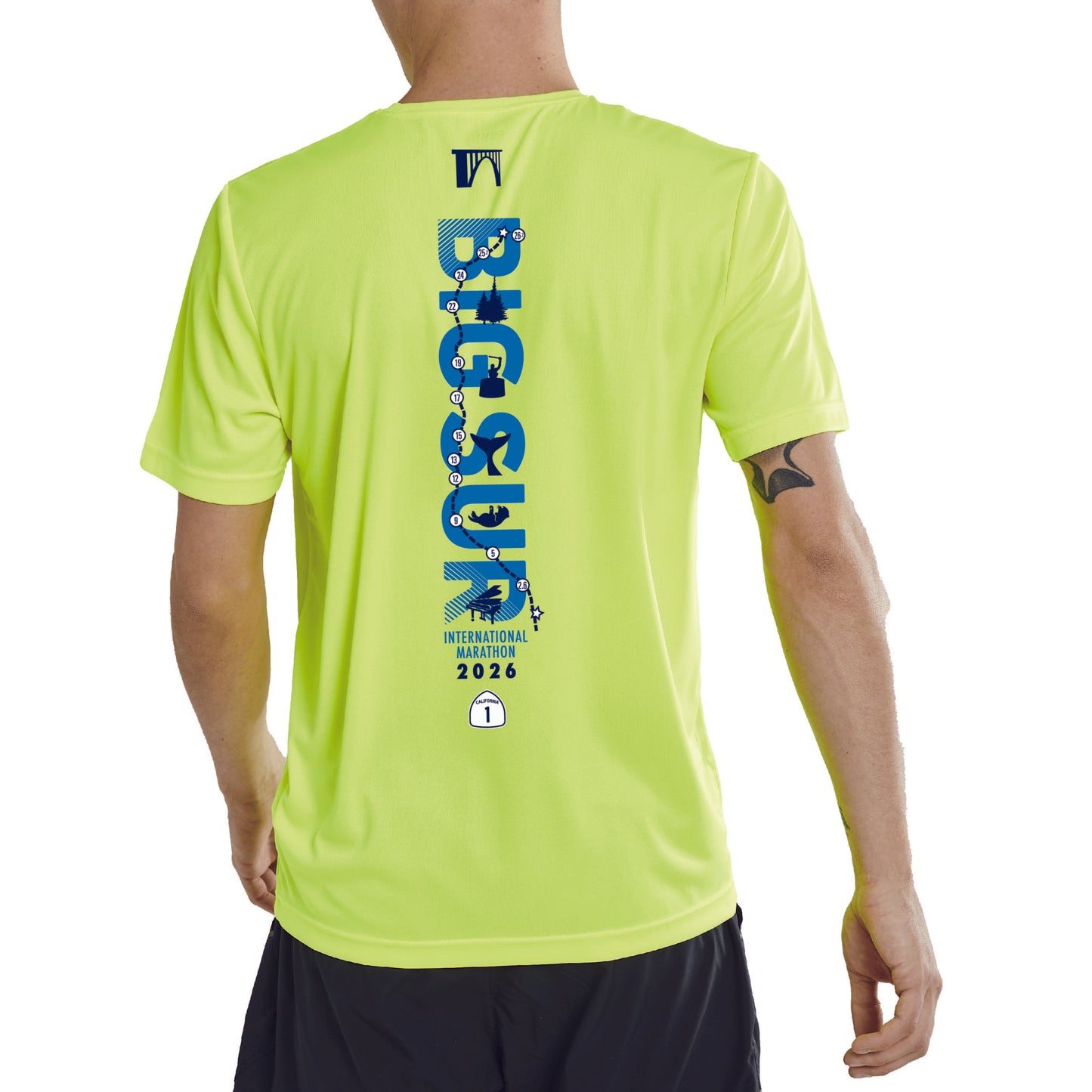 BSIM Men's Tech CRAFT Tee -Flumino- 2026 Course