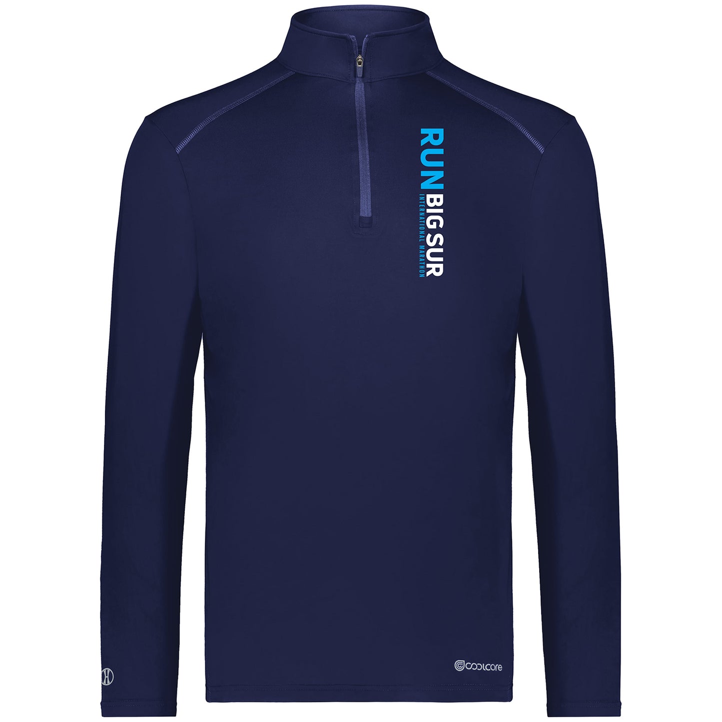 BSIM Men's UPF50 1/4 Zip -Navy- LCP