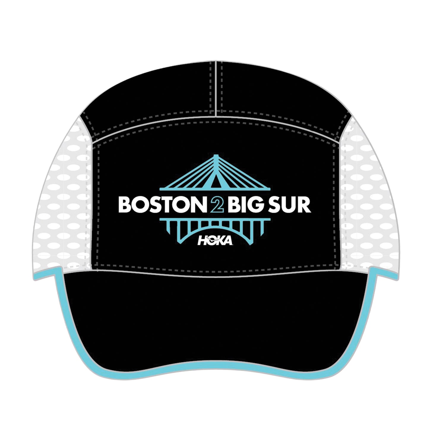 B2BS Tech Ventilator Cap -Black/White- 2 Coasts