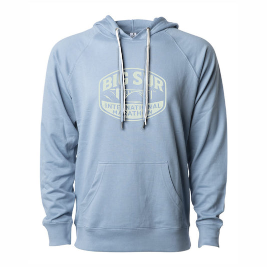 BSIM Adult Fleece Hoody -Misty Blue- Label
