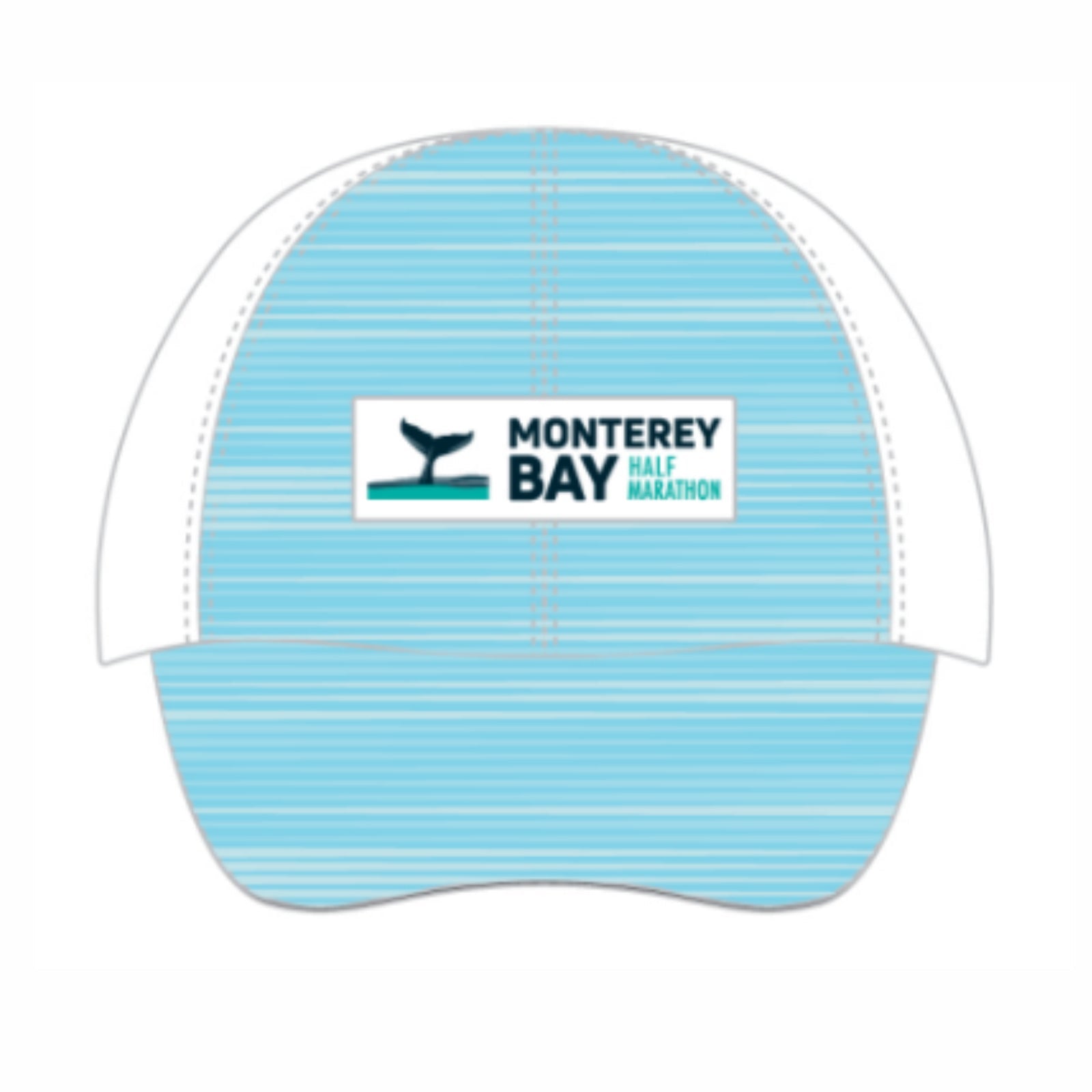 MBH Cap - Ponytail Elite Laser-Cut Tech -Light Blue- Whaletail