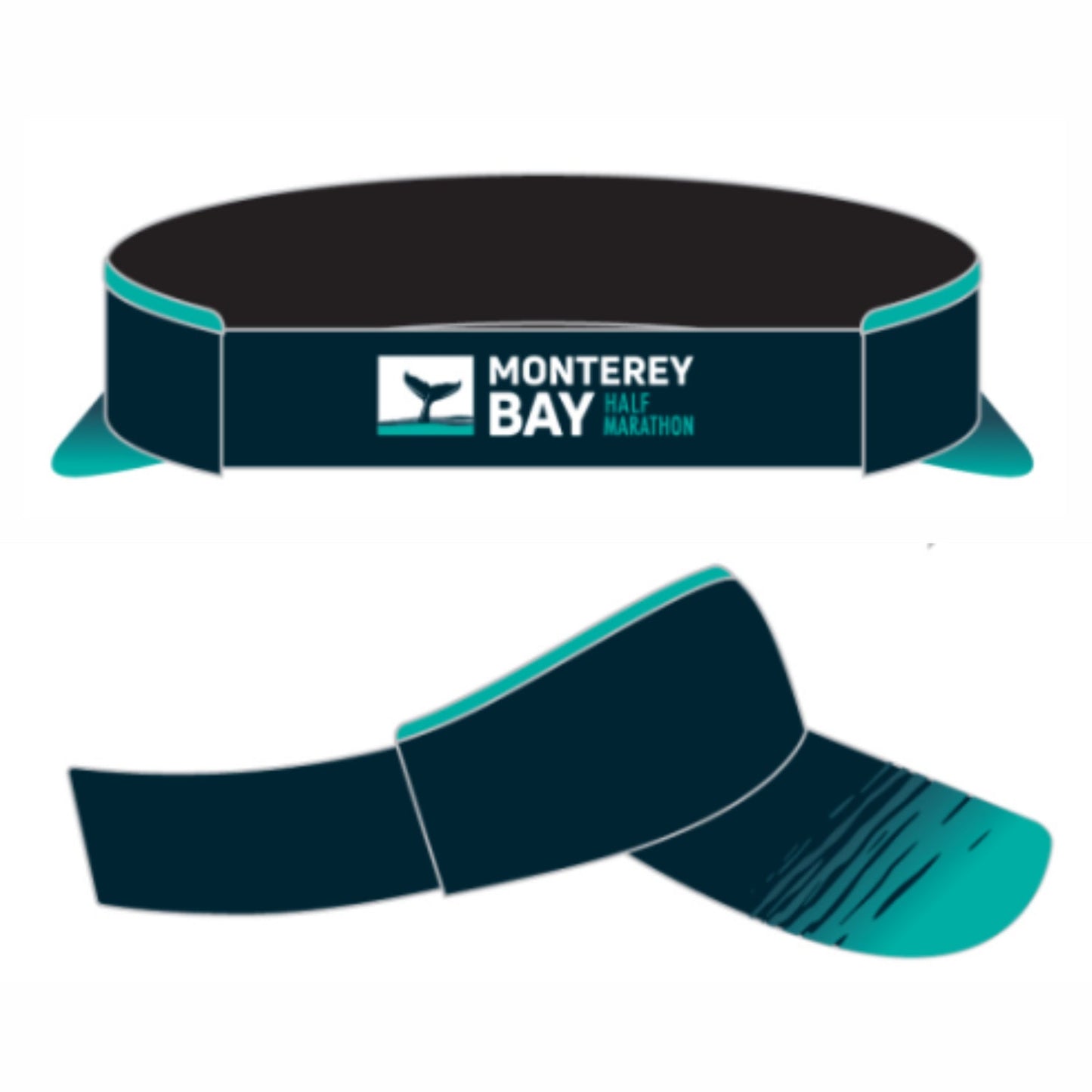 MBH Visor - Tech Elastic -Green- Whaletail