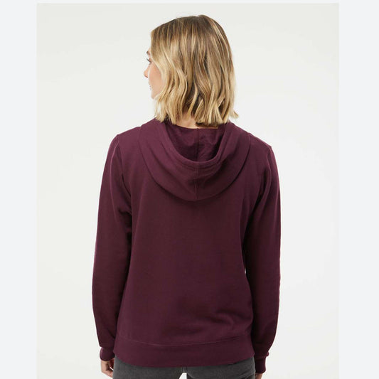 MBH Women's Fleece Hoody -Blackberry- Waterfront