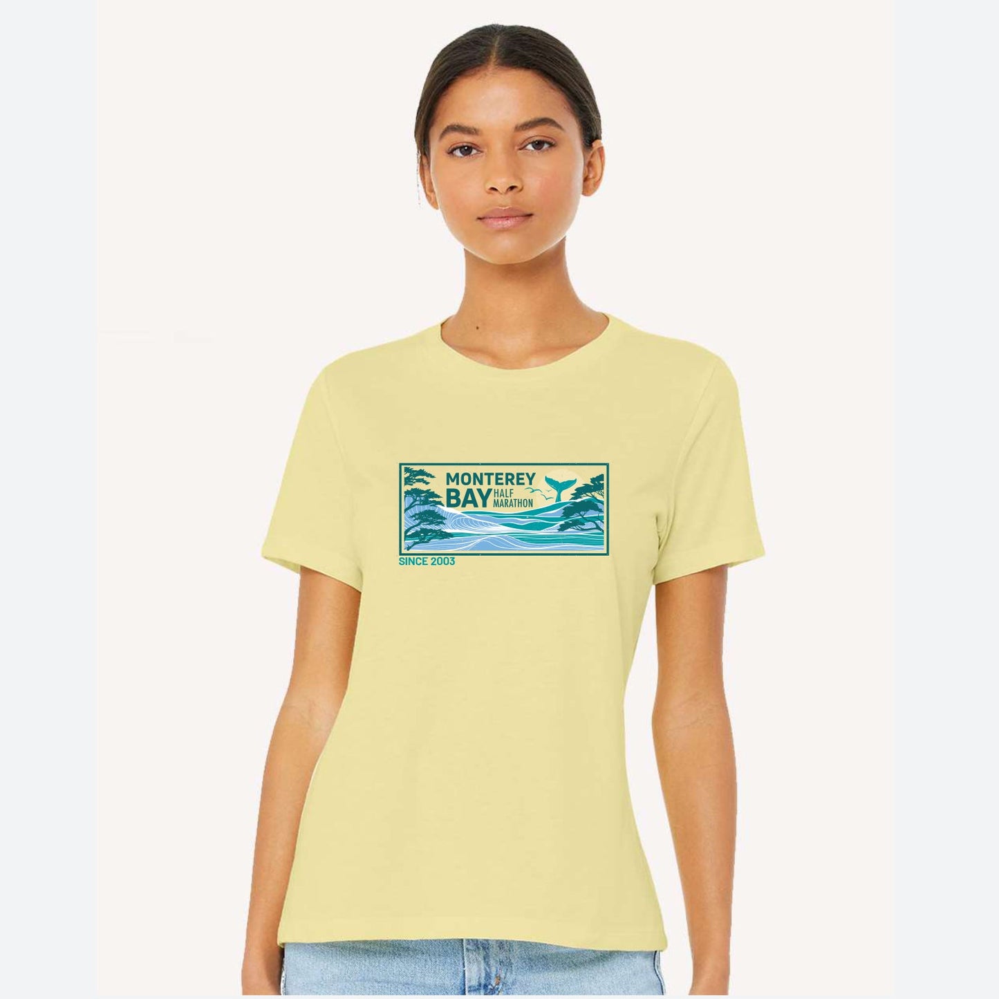 MBH Women's Relaxed Tee -Vanilla- Waterfront