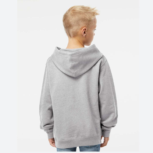 MBH Youth Fleece Hoody -Heather Grey- Waterfront