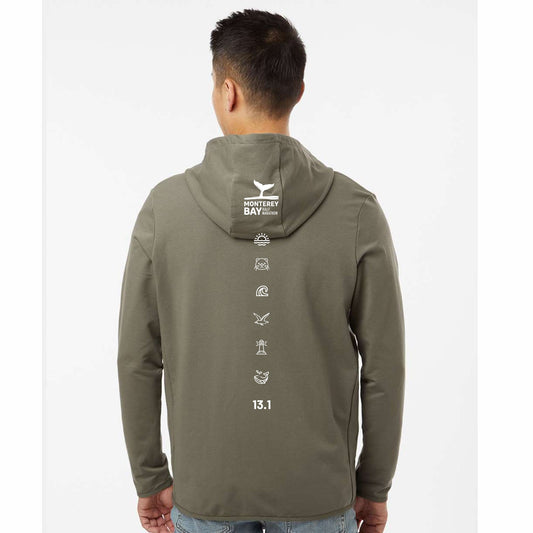 MBH Adult Performance Zip Hoody -Pine- LCP