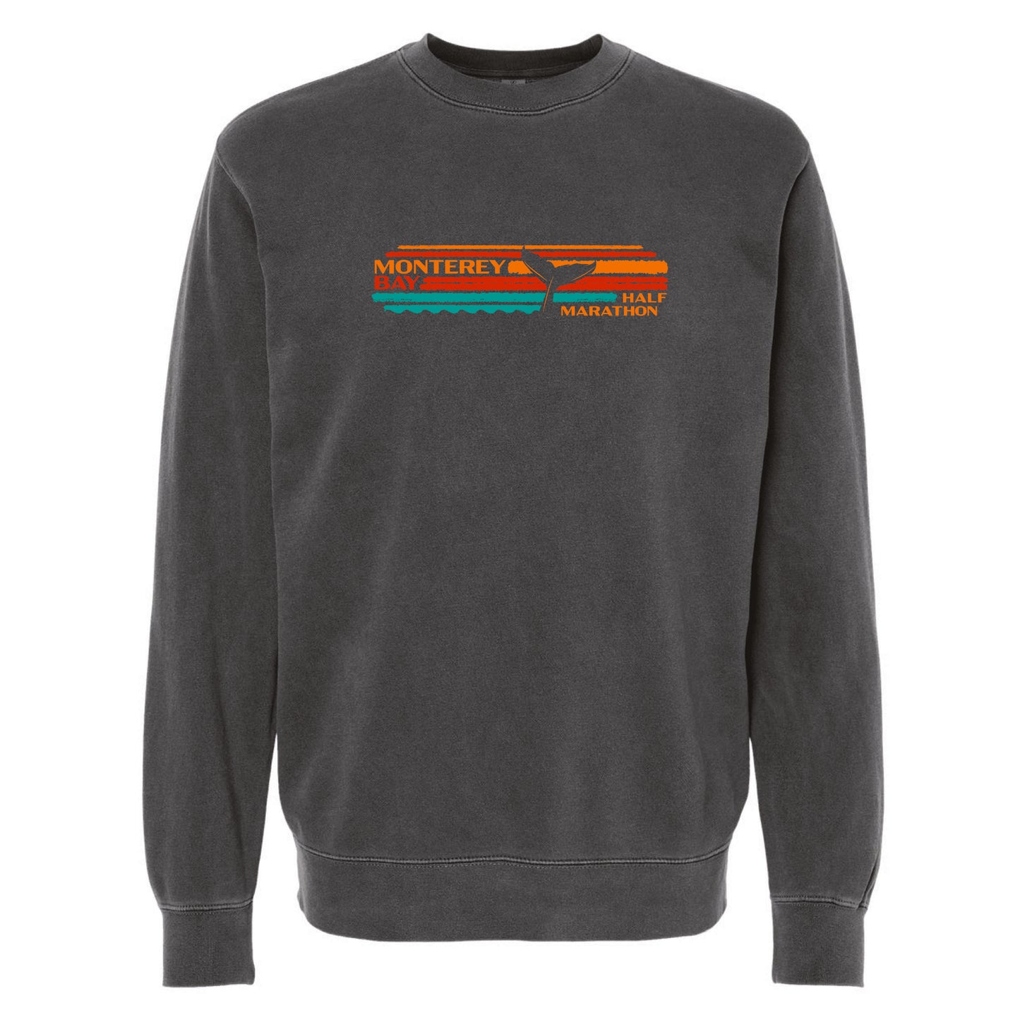 MBH Adult Pigment-Dyed Crew -Black- Horizon
