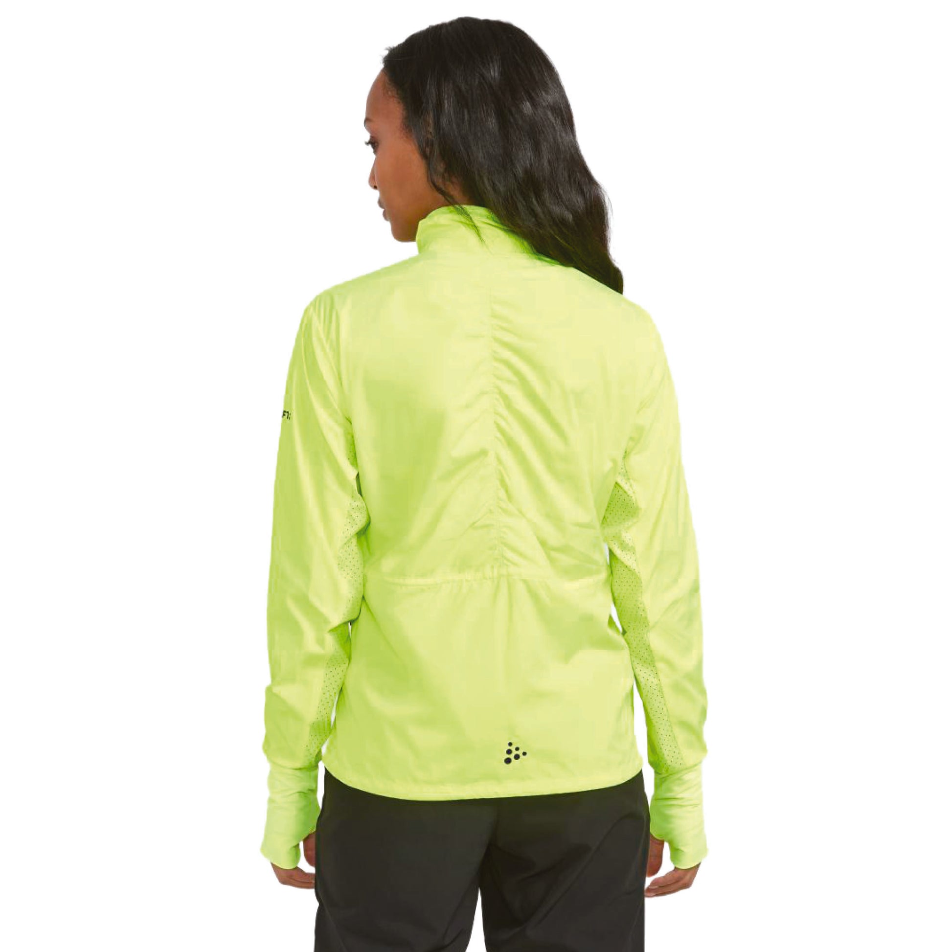 MBH Women's CRAFT Zip Wind Jacket -Flumino- Embr.