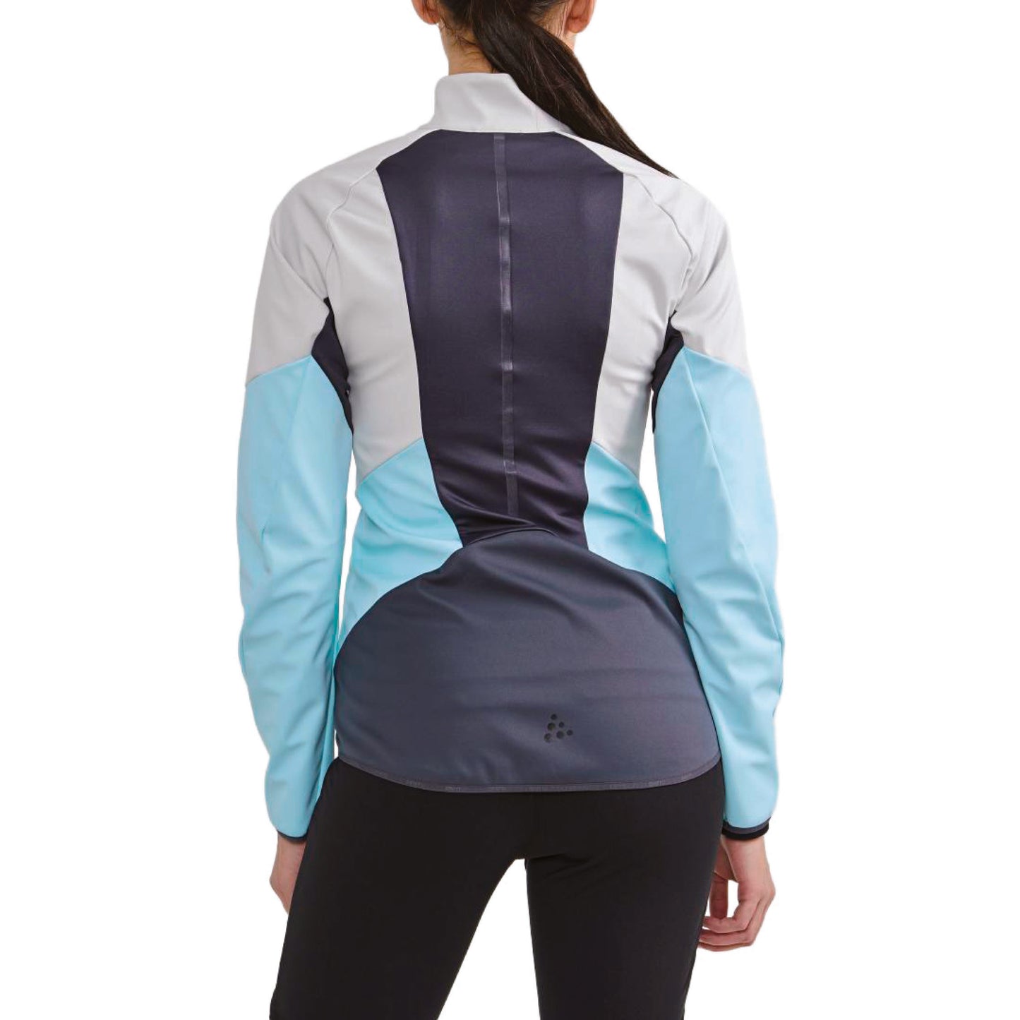 MBH Women's CRAFT Zip Soft Shell -Ash/Area- Embr.