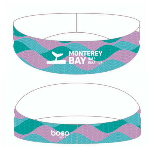 MBH Headband -Green/Lilac- Logo