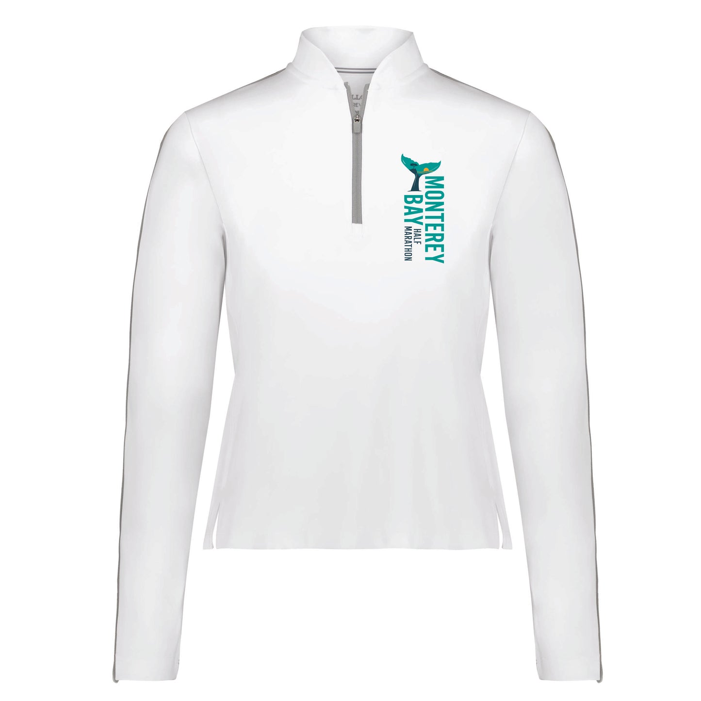 MBH Women's Tech Eco 1/4 Zip -White- LCP