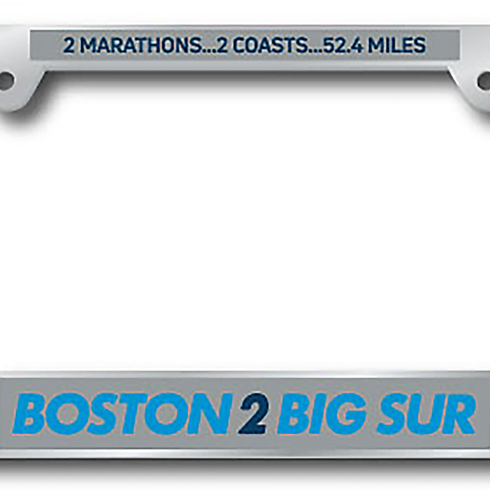 Boston 2 Big Sur License Plate Holder - BSIM Store