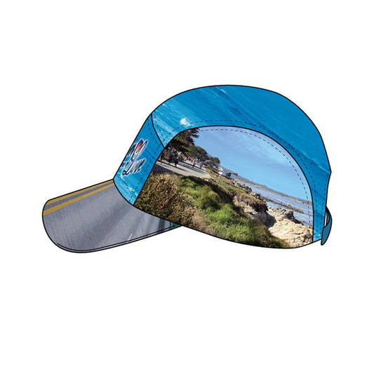 Run in the Name of Love Unisex Sublimated Runner's Cap - BSIM Store