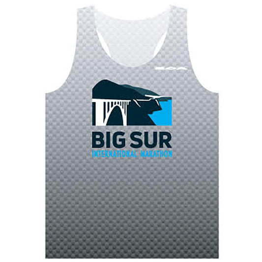 Big Sur Marathon Competitor Lite Singlet - Official BSIM Logo - BSIM Store