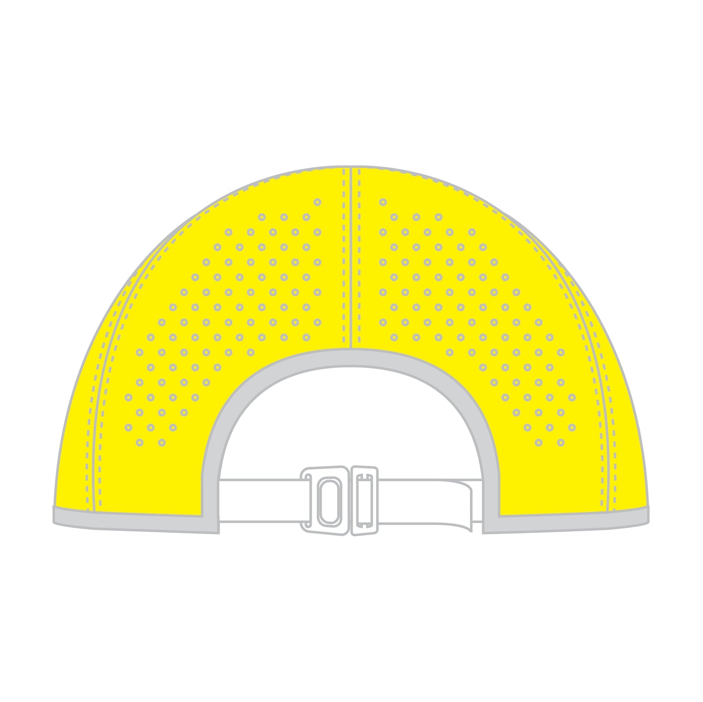 BSIM Cap - Elite Laser-Cut Tech -Bright Yellow- Logo