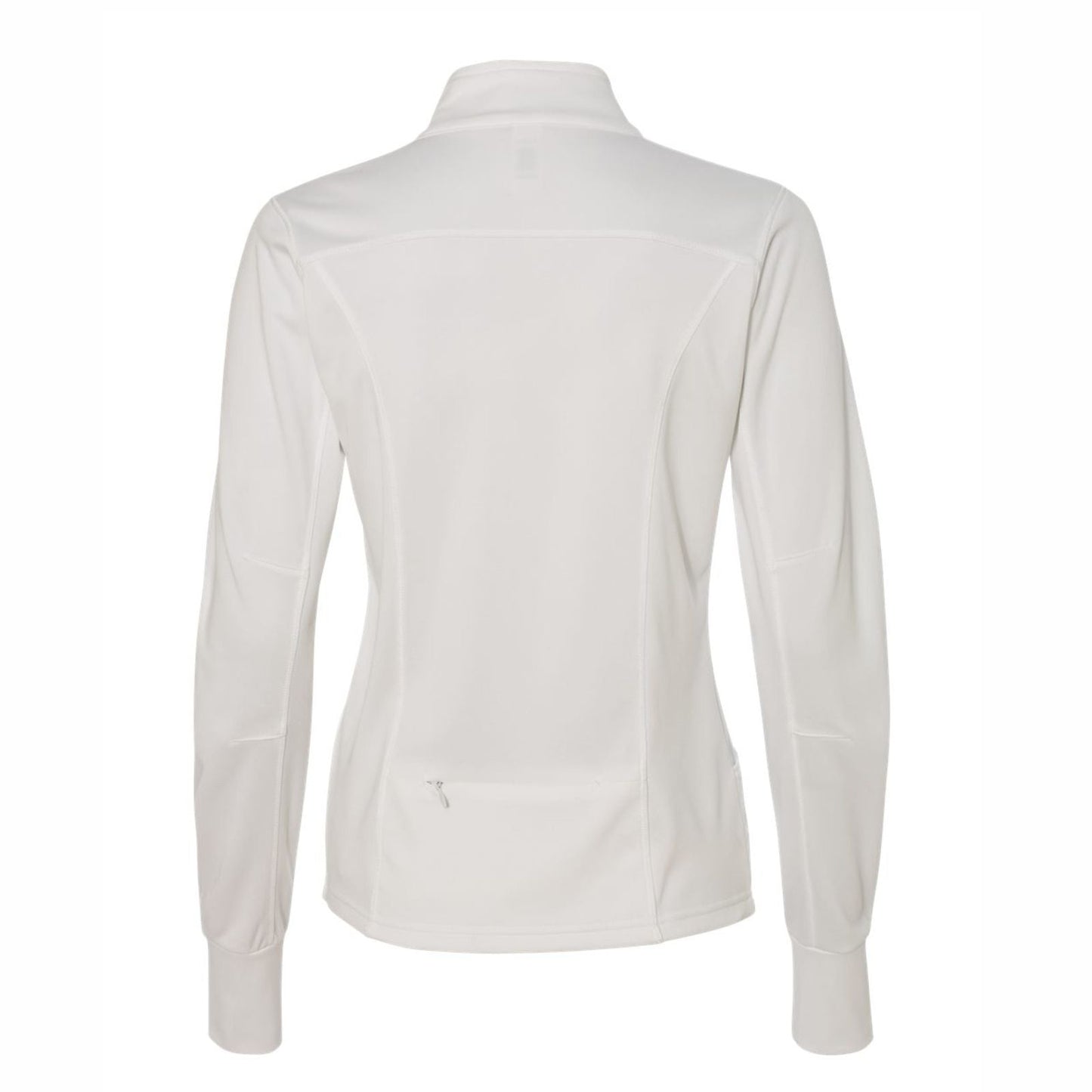 MBH Women's Tech Fleece Jacket -White- Embroidery